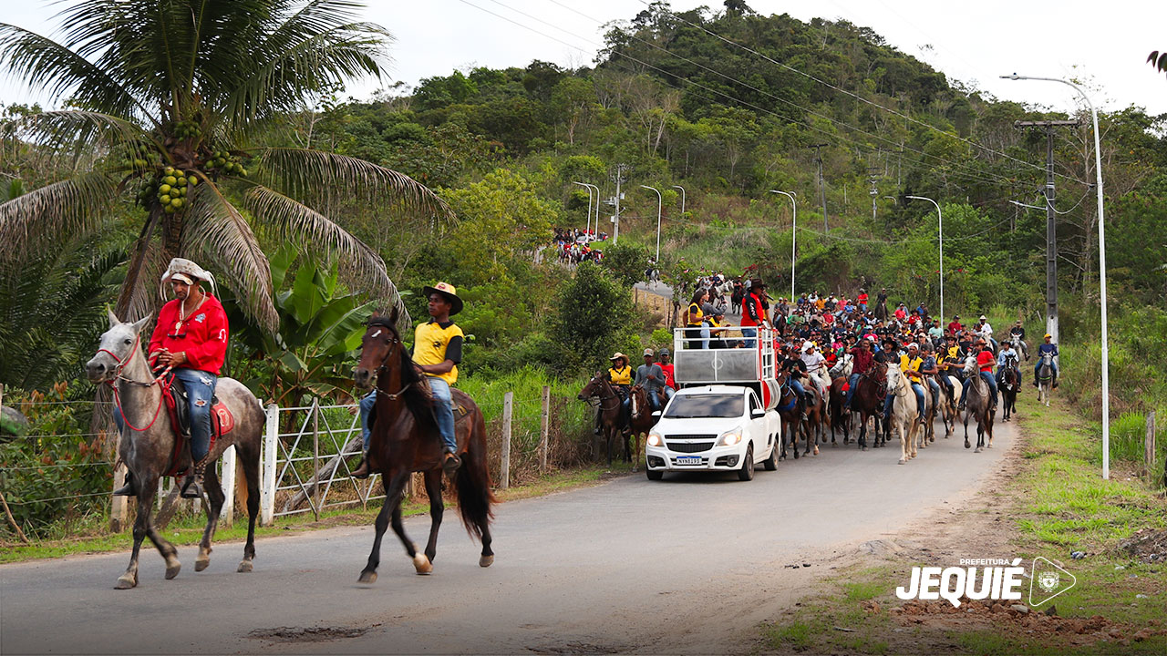 Prefeitura de Jequié investe na valorização da tradição cultural e promove cavalgada no distrito de Florestal